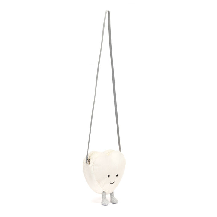 Jellycat Amuseable Cream Heart Bag