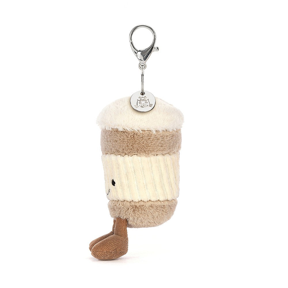 Jellycat Amuseables Coffee­-To-­Go Bag Charm