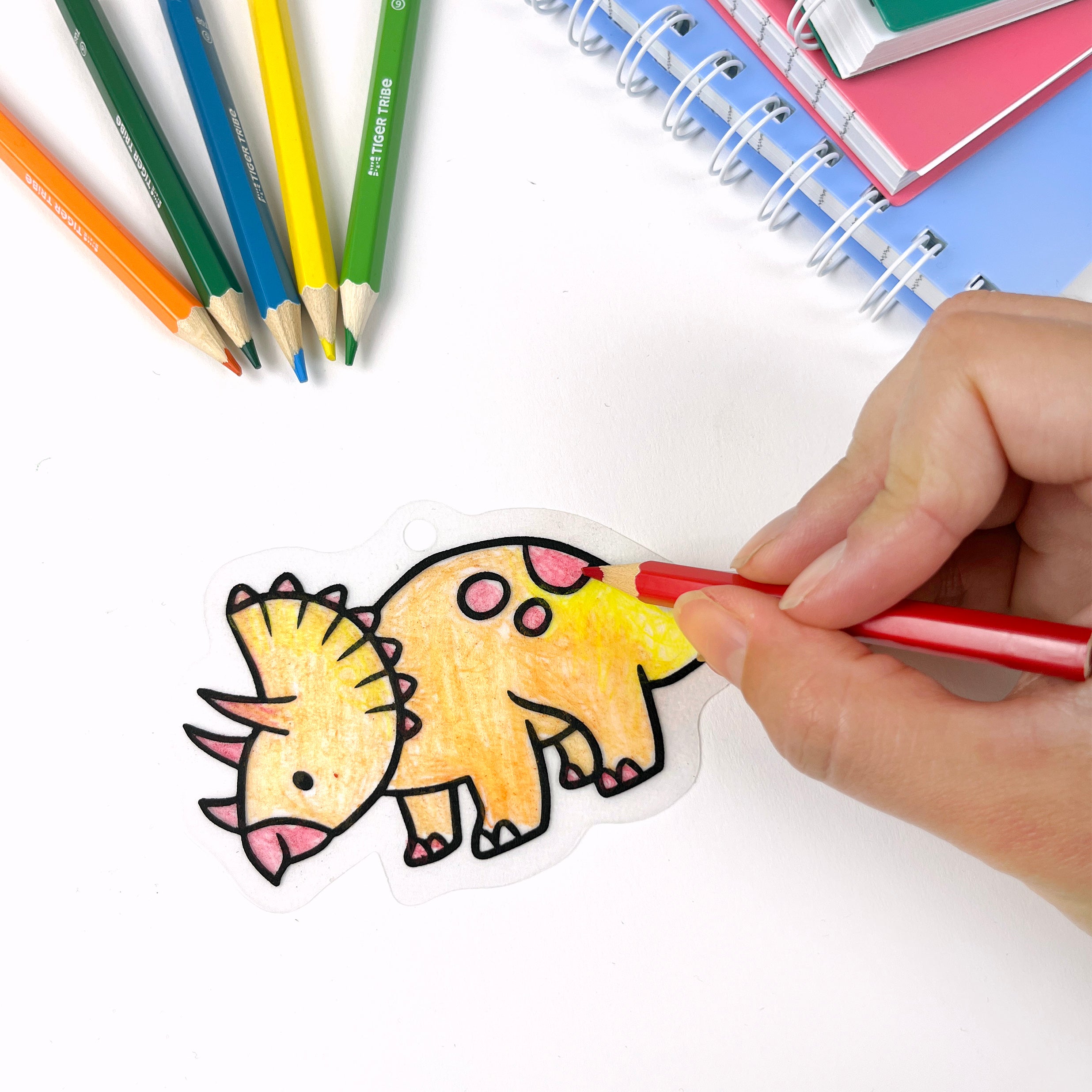 Shrinkorama Bag Tags - Dino