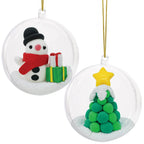Clay Craft - Ornament Kit - Snowman & Tree