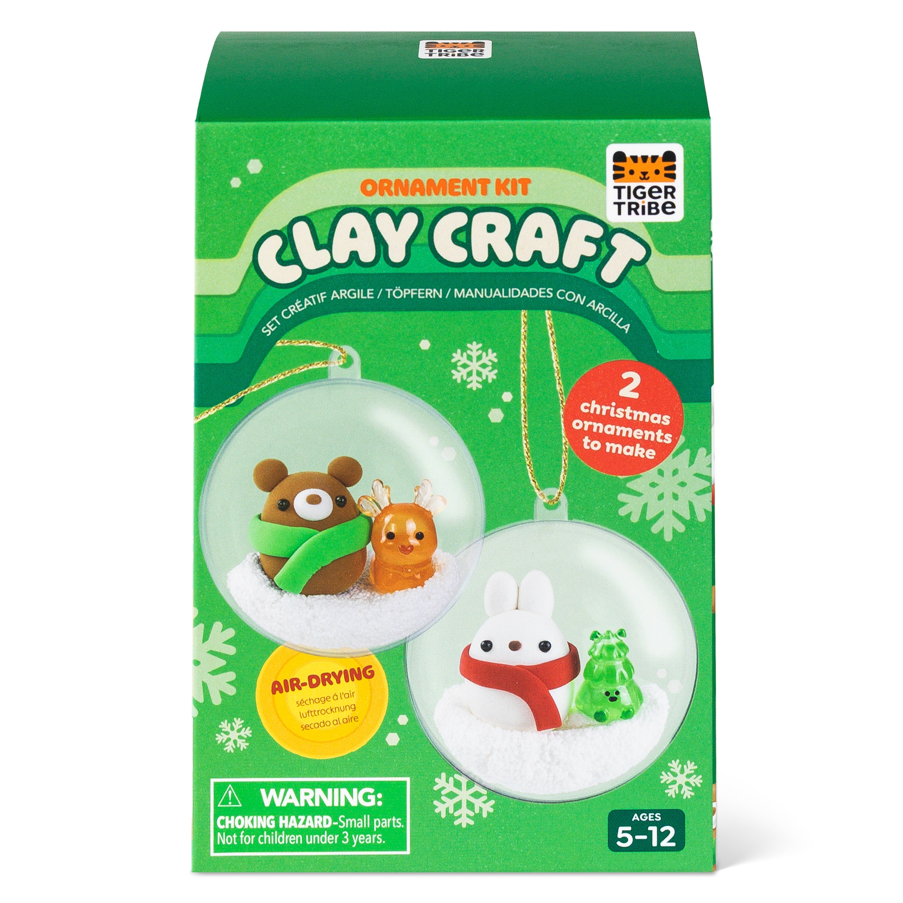 Clay Craft - Ornament Kit - Bear & Bunny