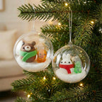 Clay Craft - Ornament Kit - Bear & Bunny