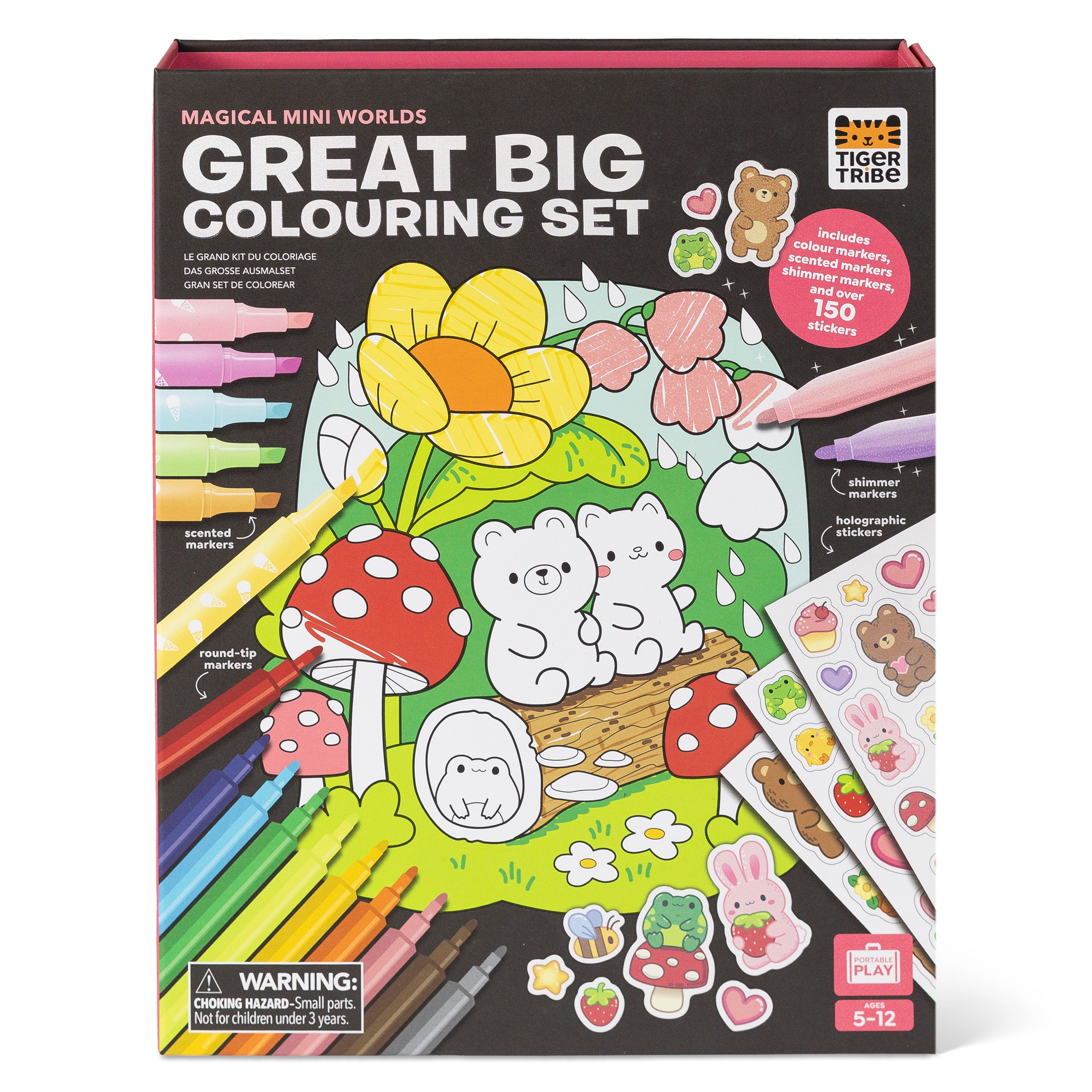 Great Big Colouring Set - Magical Mini Worlds