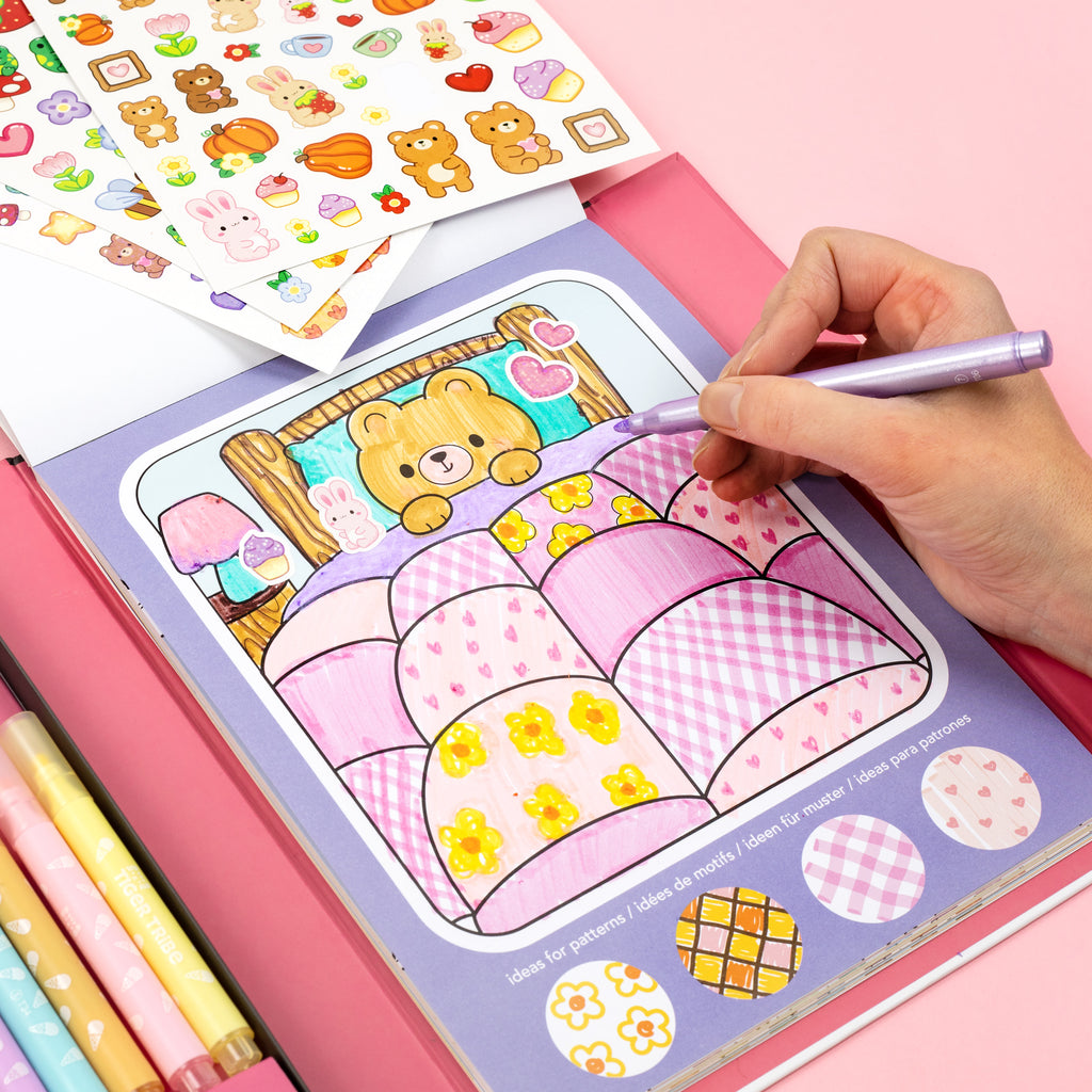 Great Big Colouring Set - Magical Mini Worlds