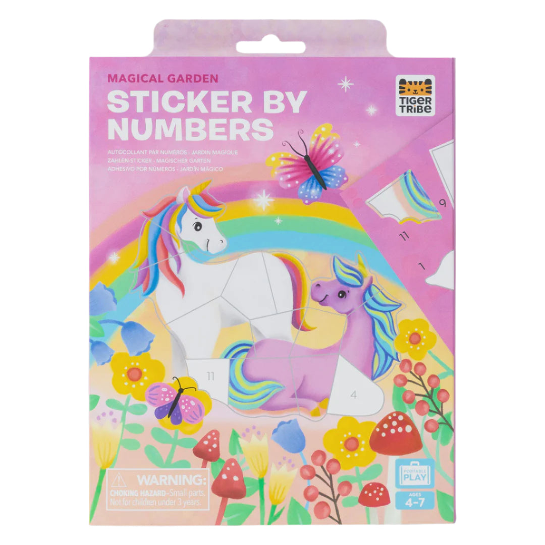 Sticker By Numbers - Magical Garden