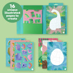 Sticker By Numbers - Dinosaurs