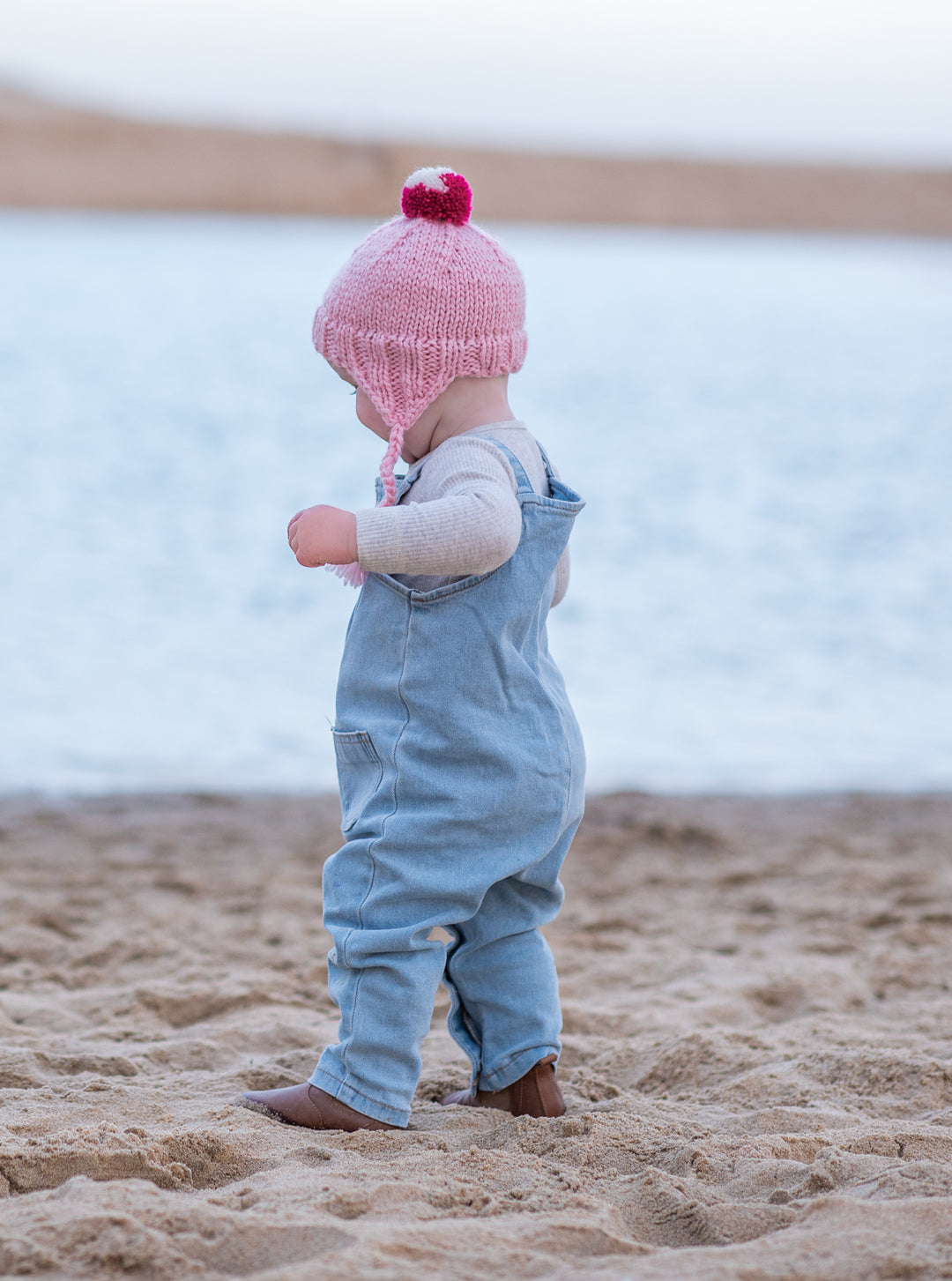Acorn Sunrise Beanie Pink