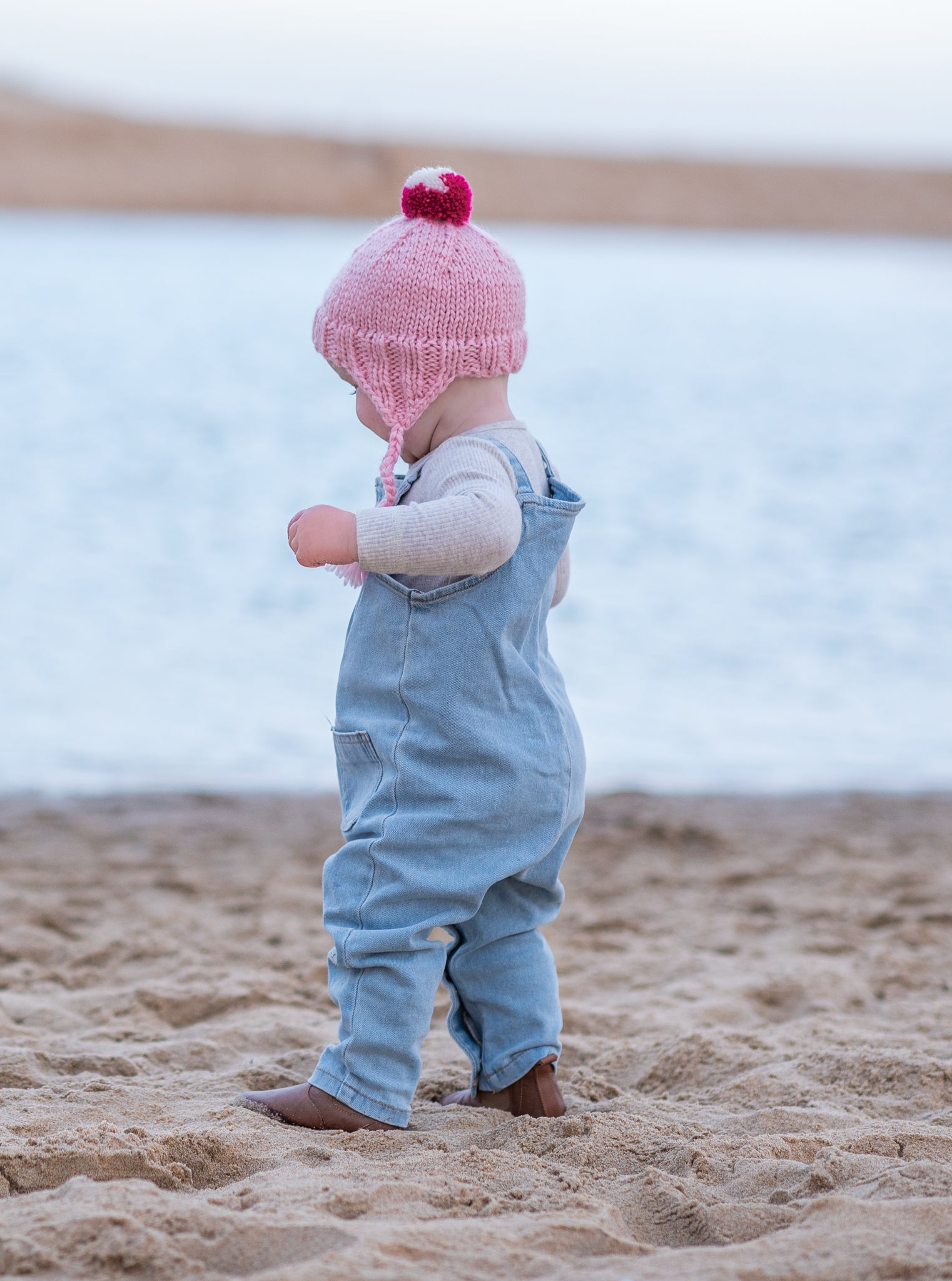 Acorn Sunrise Beanie Pink