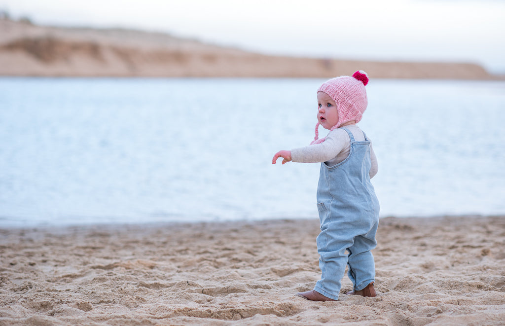 Acorn Sunrise Beanie Pink