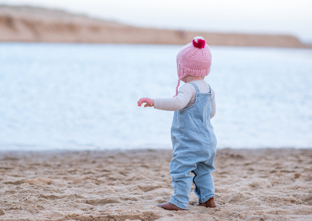Acorn Sunrise Beanie Pink