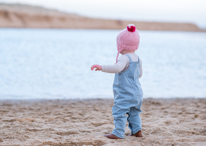 Acorn Sunrise Beanie Pink