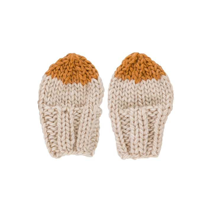 Acorn Sunrise Mittens Oatmeal