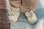 Acorn Cottontail Booties - Cream