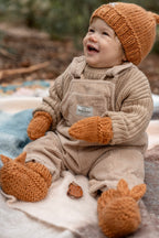 Cottontail Booties - Caramel