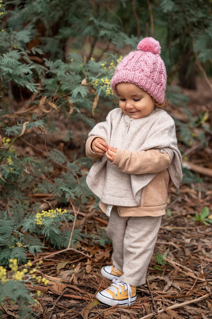 Acorn Free Spirit Beanie - Pink