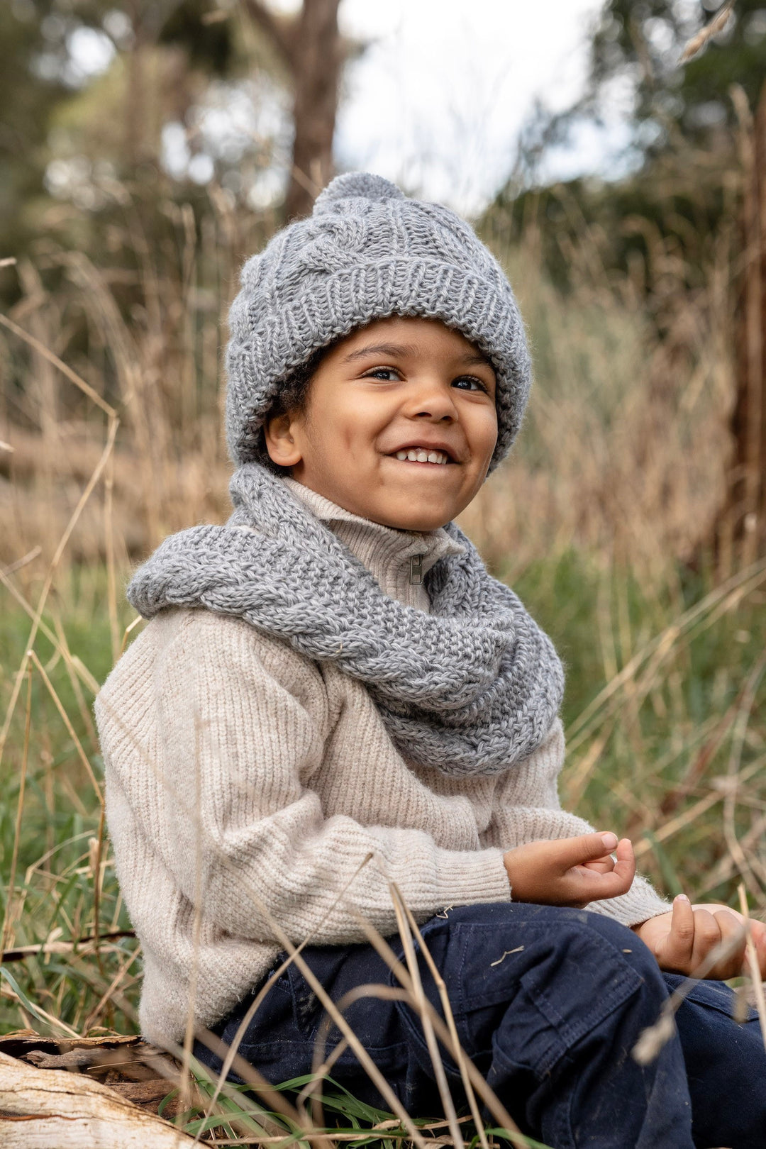 Acorn Free Spirit Beanie - Grey