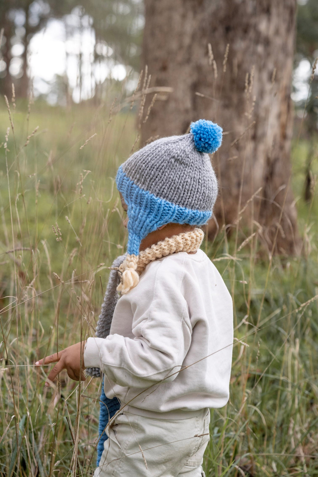 Acorn Earth Beanie - Ocean