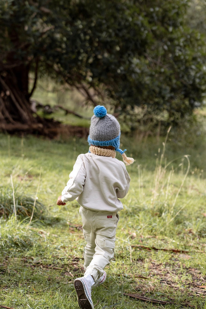 Acorn Earth Beanie - Ocean