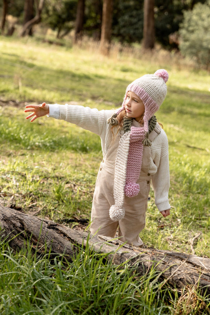 Acorn Earth Beanie - Blossom