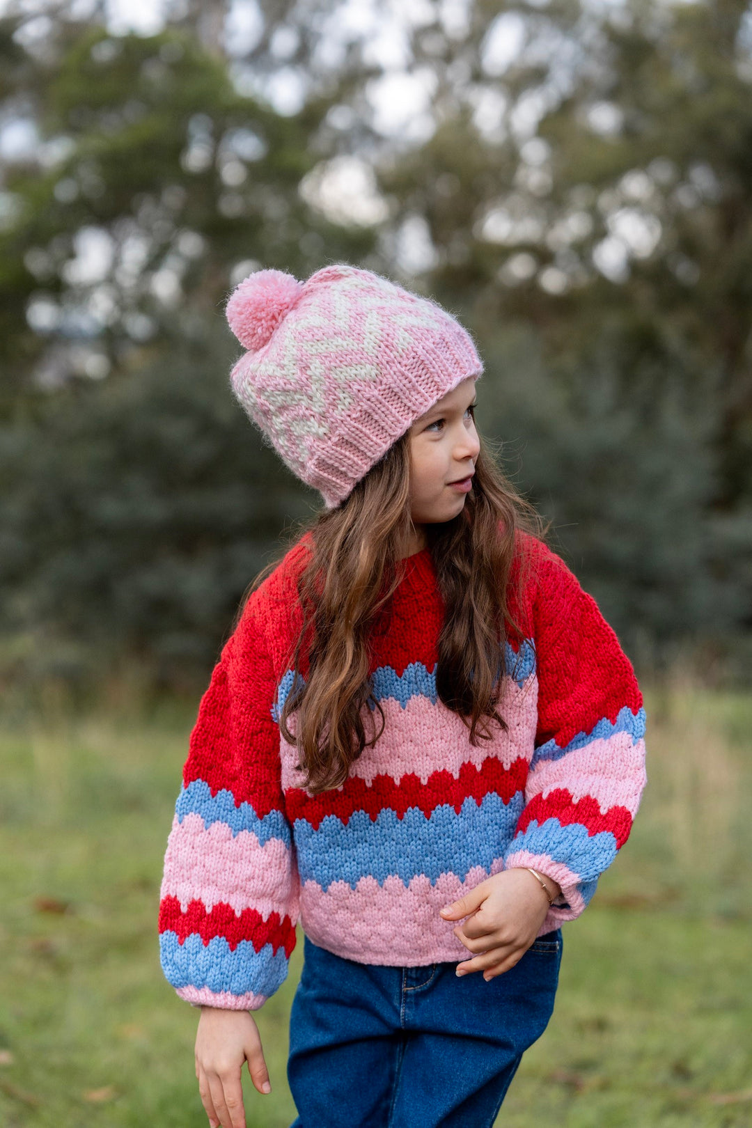 Acorn Tidal Beanie - Pink