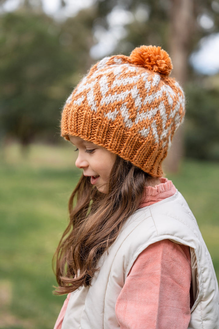 Acorn Tidal Beanie - Caramel