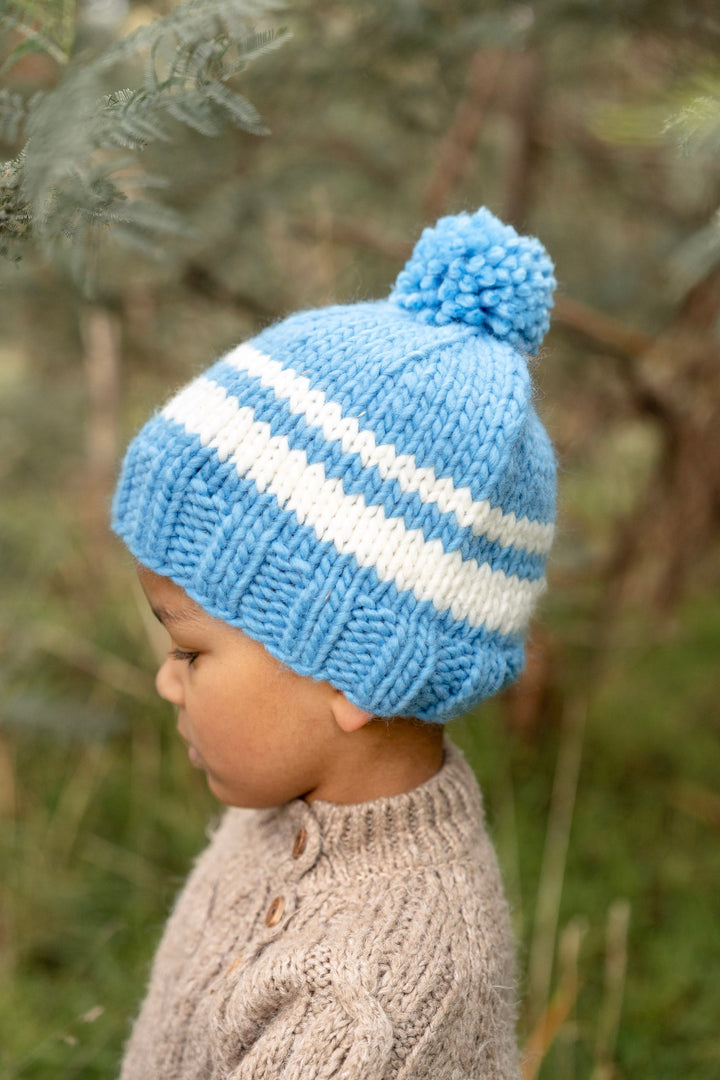 Acorn 80s Beanie - Blue