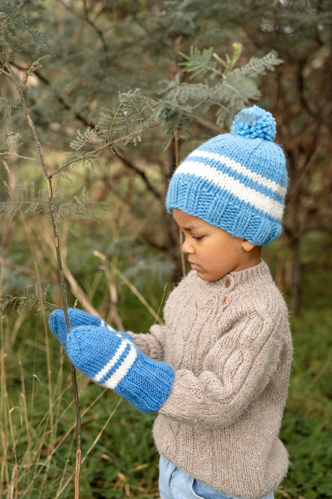 Acorn 80s Beanie - Blue