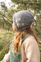 Flowers Bonnet - Grey