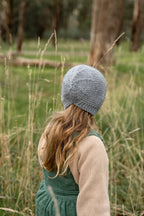 Flowers Bonnet - Grey