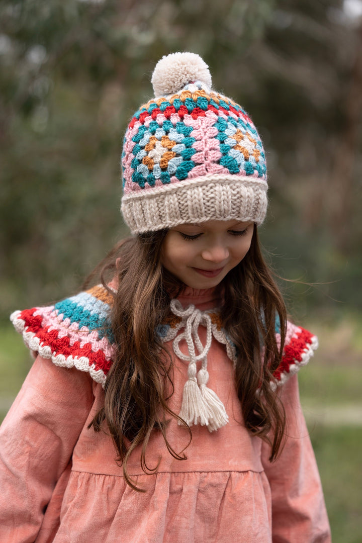 Acorn Woodstock Beanie - Oatmeal