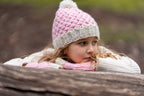 Acorn Ripples Beanie - Pink