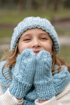 Acorn Free Spirit Mittens - Blue