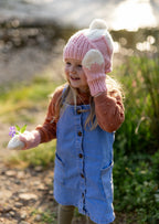 Mountain Top Mittens Pink