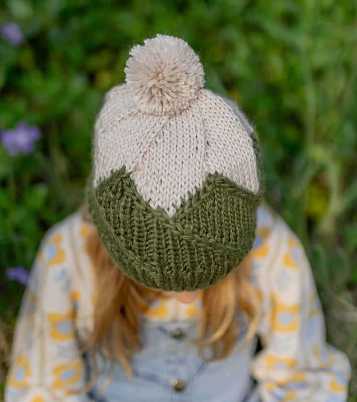 Acorn Mountain Top Beanie Khaki