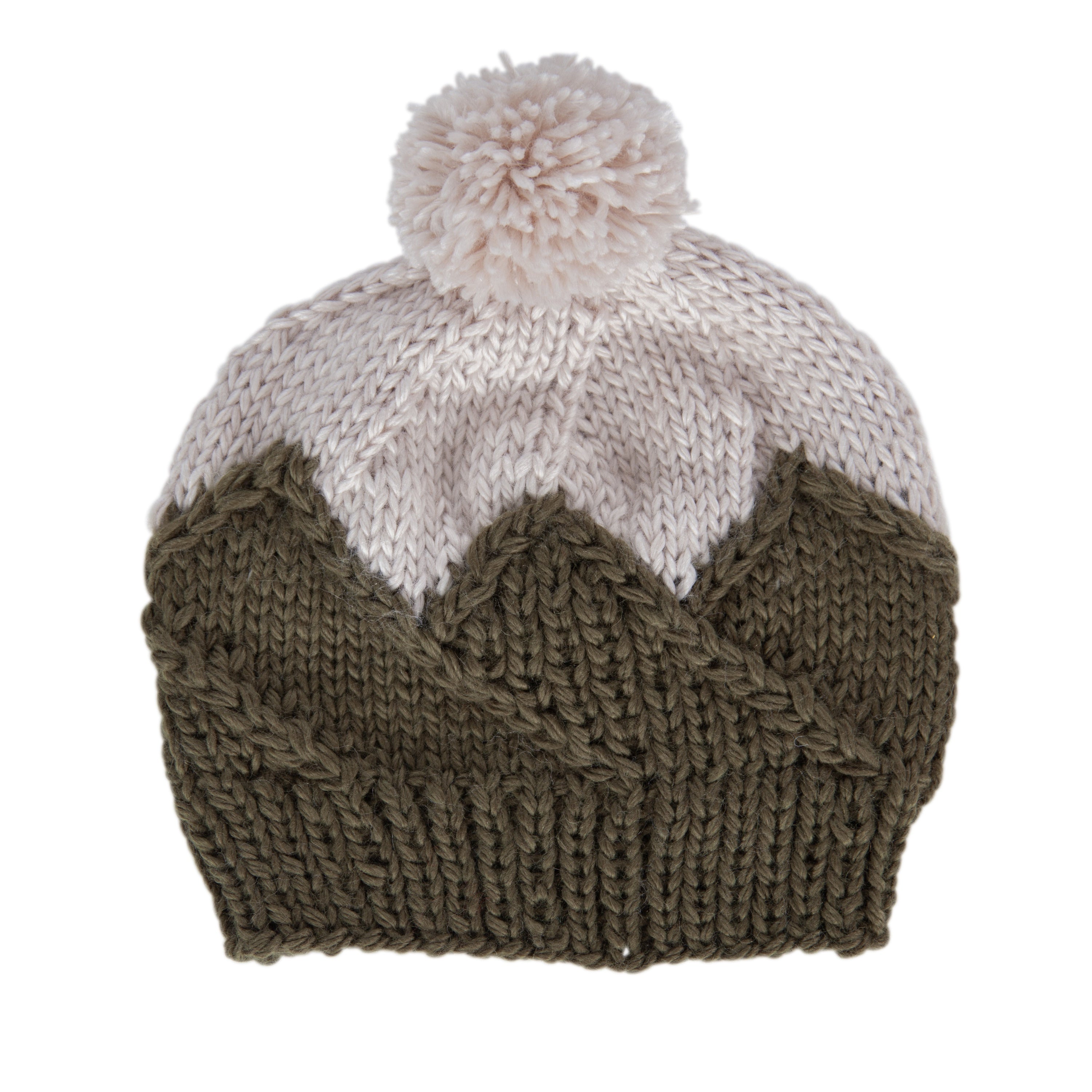 Acorn Mountain Top Beanie Khaki