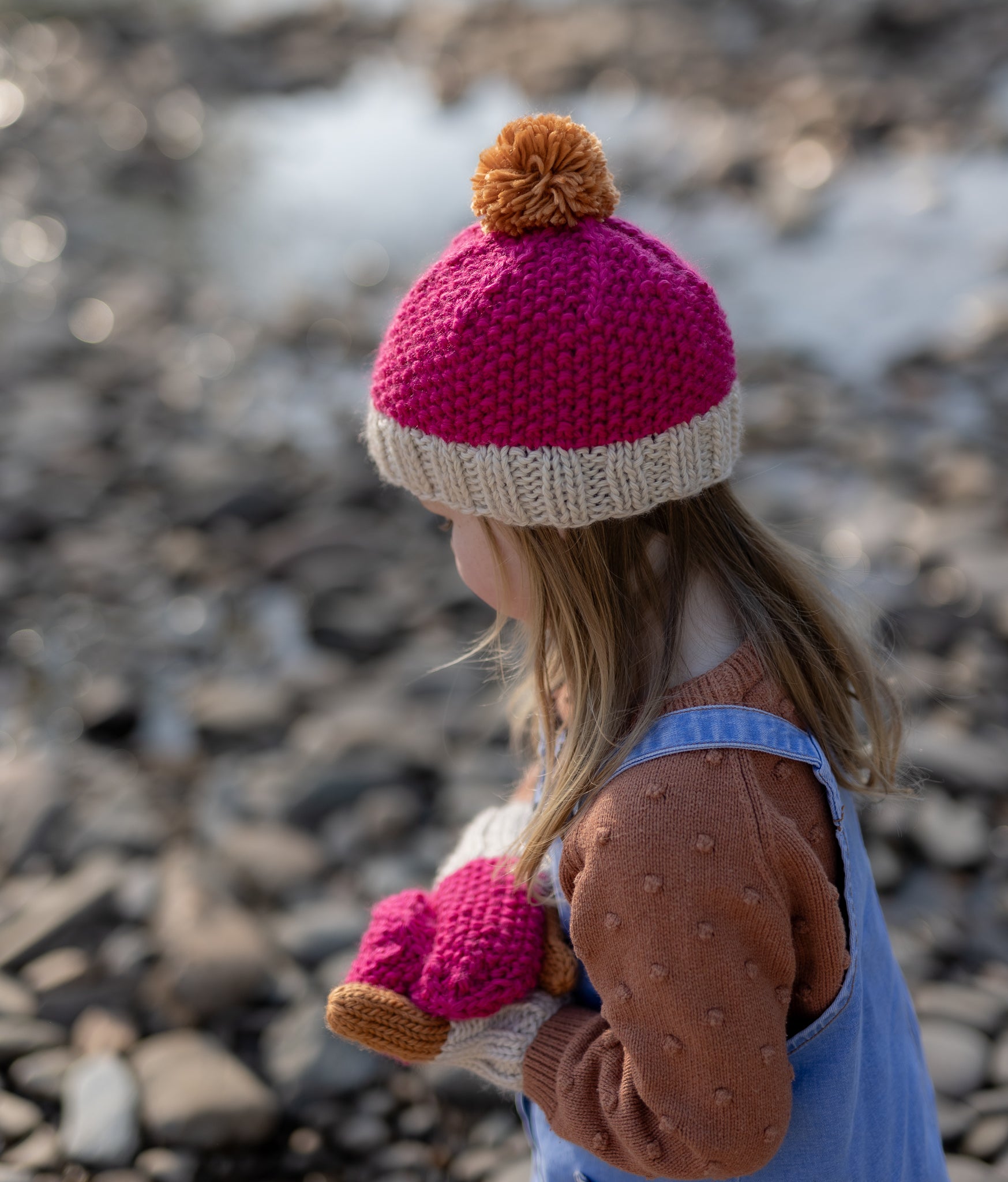 Acorn Wilderness Beanie Fuschia