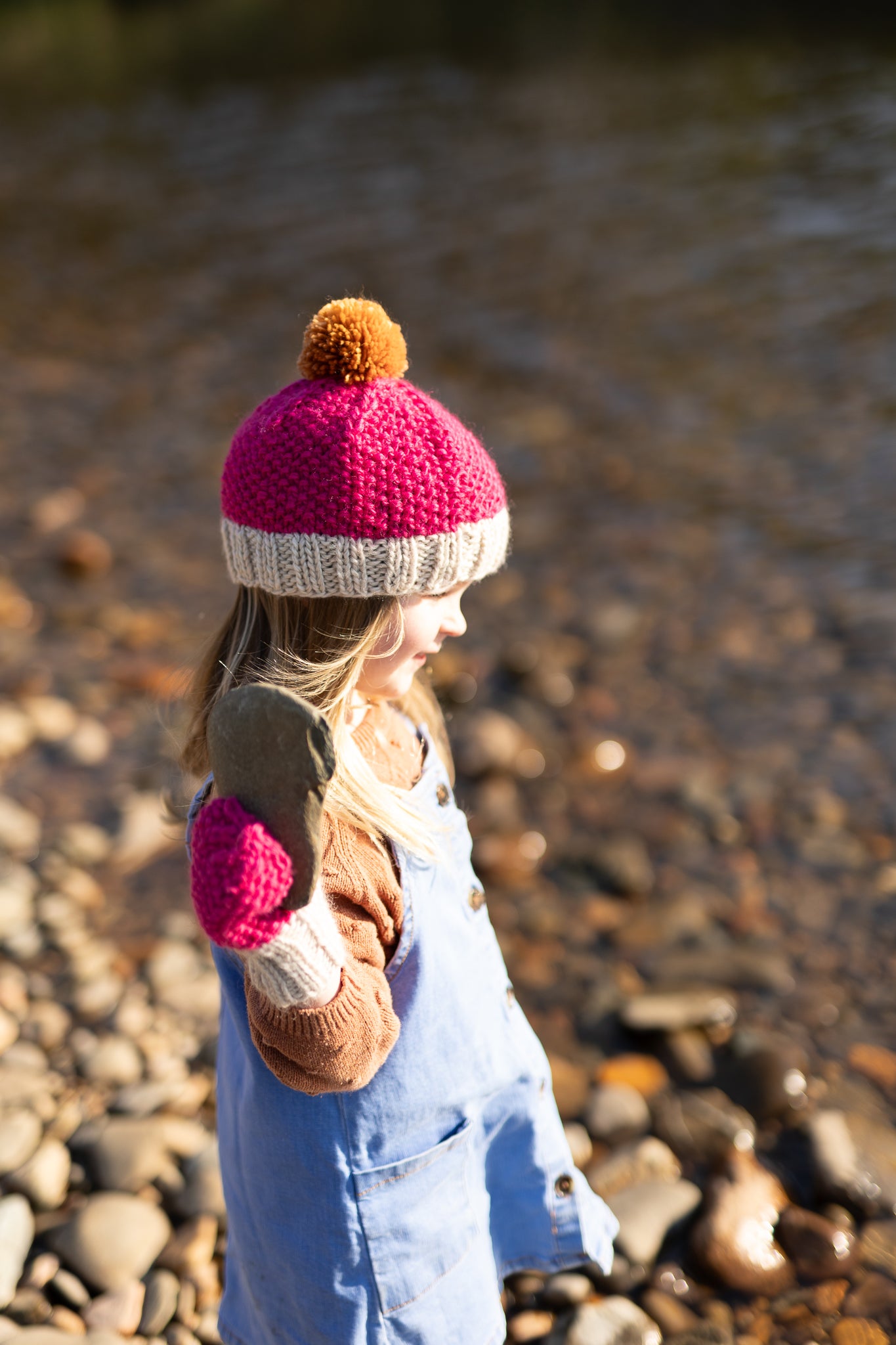 Acorn Wilderness Beanie Fuschia
