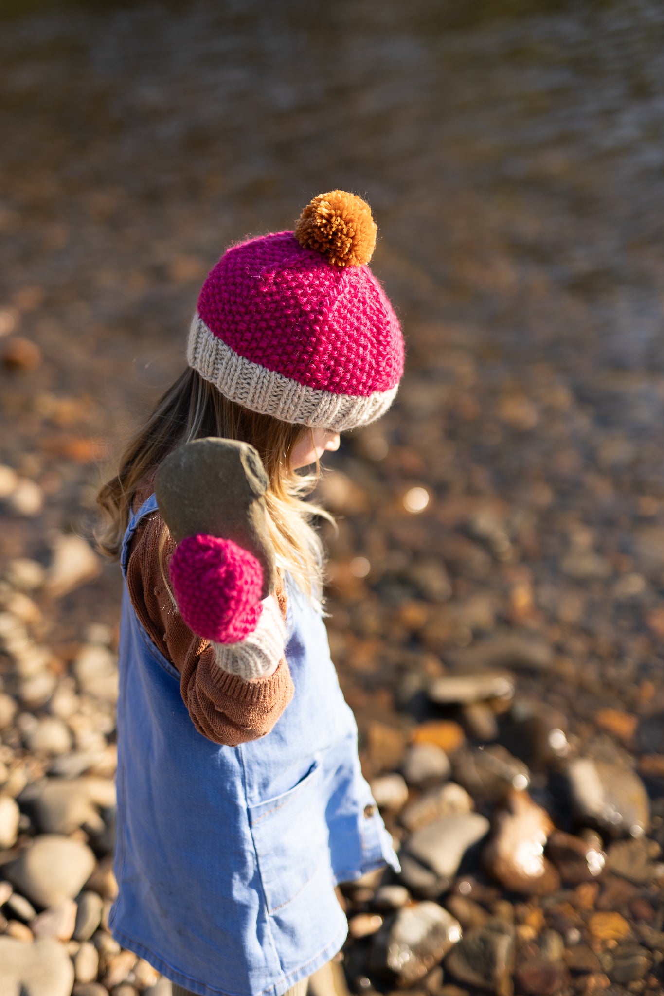 Acorn Wilderness Beanie Fuschia