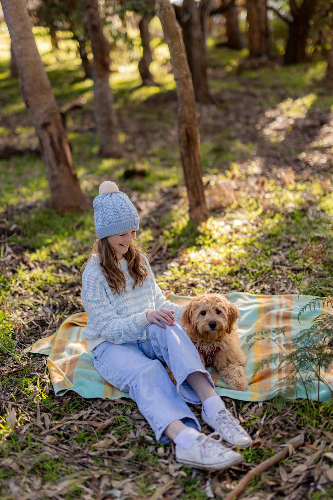 Acorn Copenhagen Merino Beanie Blue