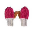 Acorn Wilderness Mittens Fuschia