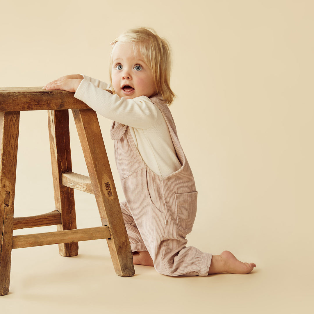 Wilson & Frenchy - Rose Organic Cord Overall