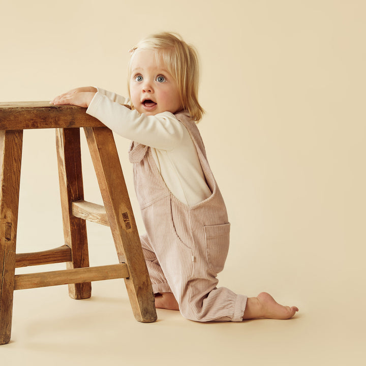 Wilson & Frenchy - Rose Organic Cord Overall