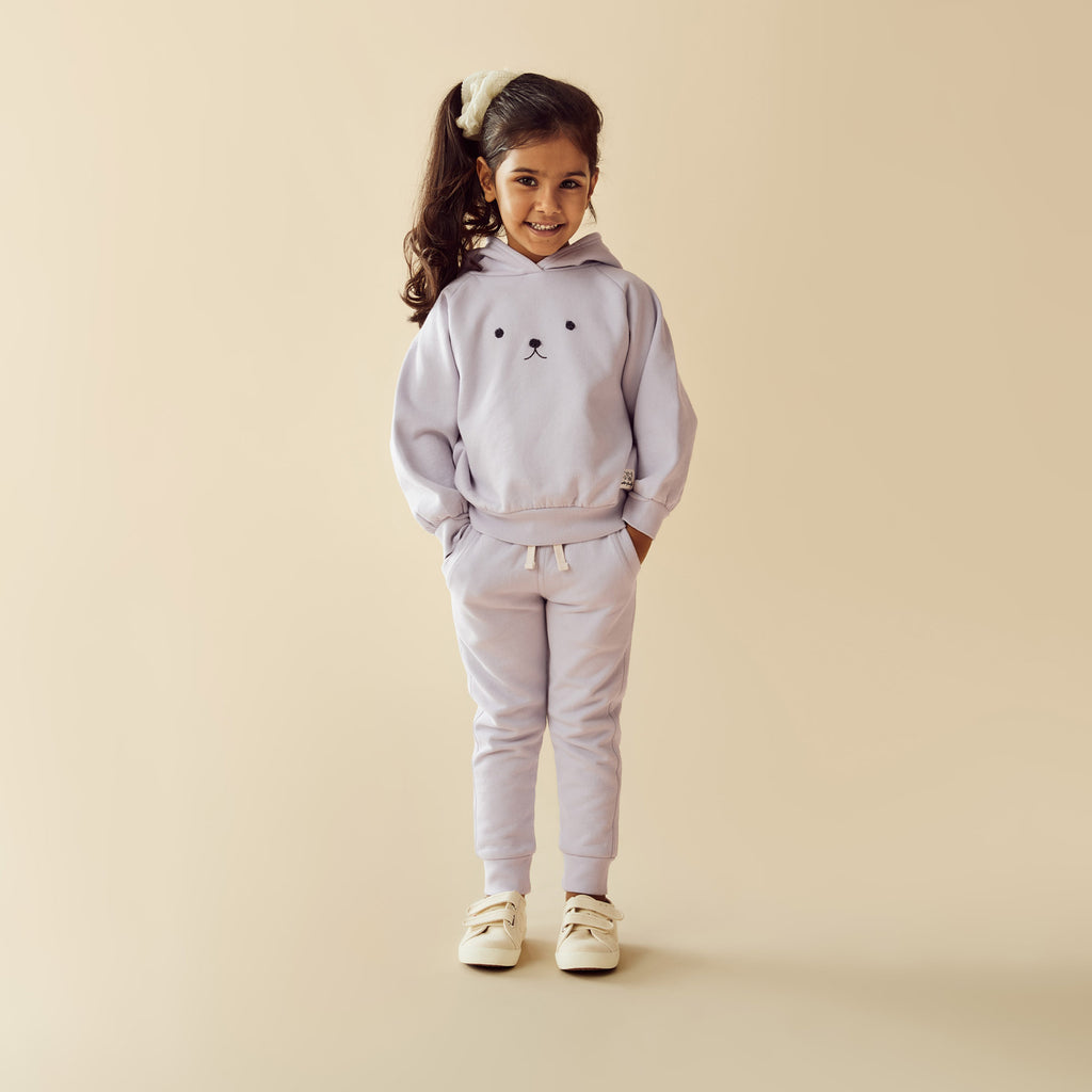 Wilson & Frenchy - Lavender Organic Terry Hooded Sweat