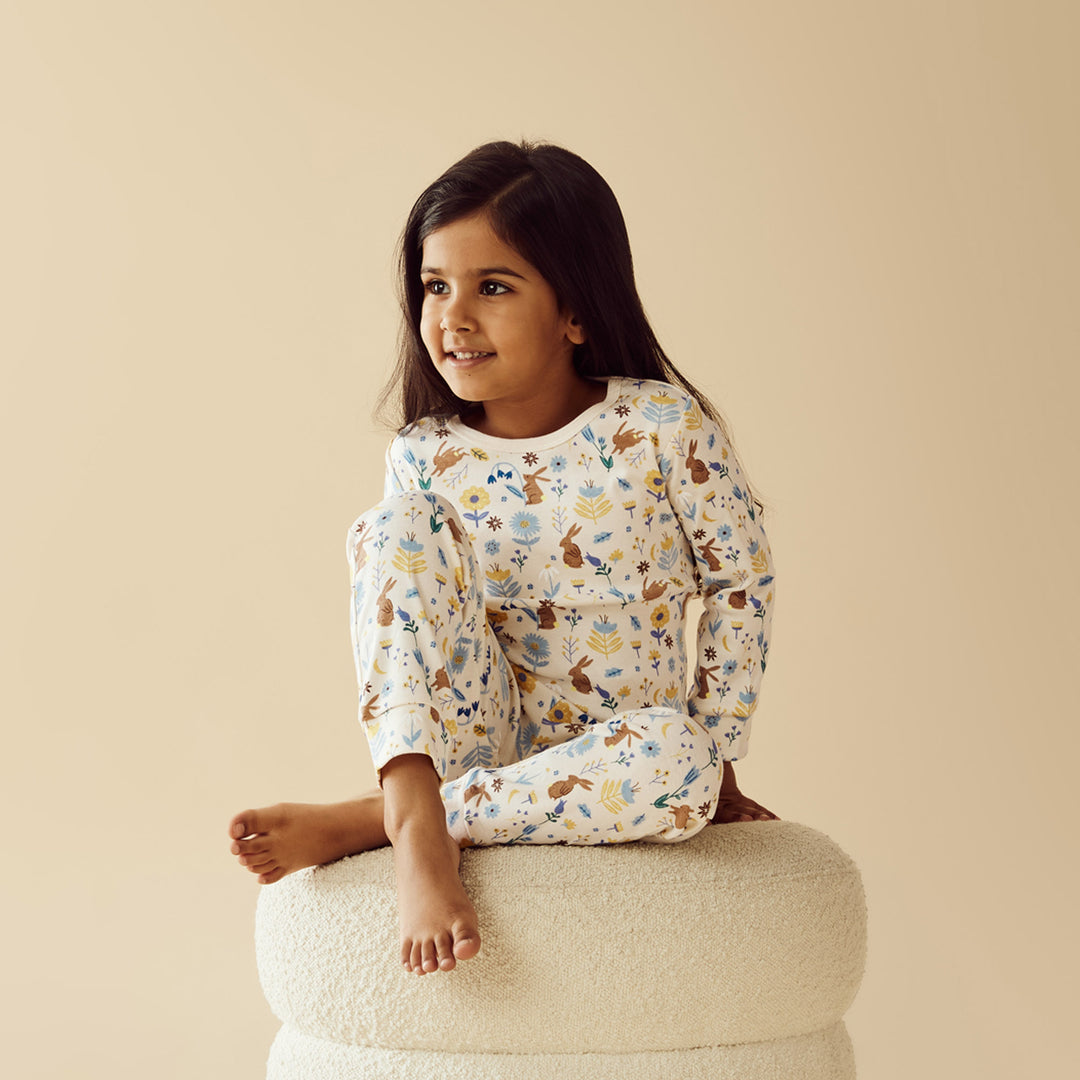 Wilson & Frenchy - Daisy Mae Organic Long Sleeved Pyjamas