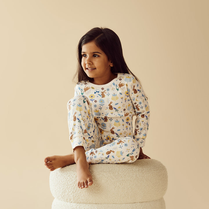 Wilson & Frenchy - Daisy Mae Organic Long Sleeved Pyjamas