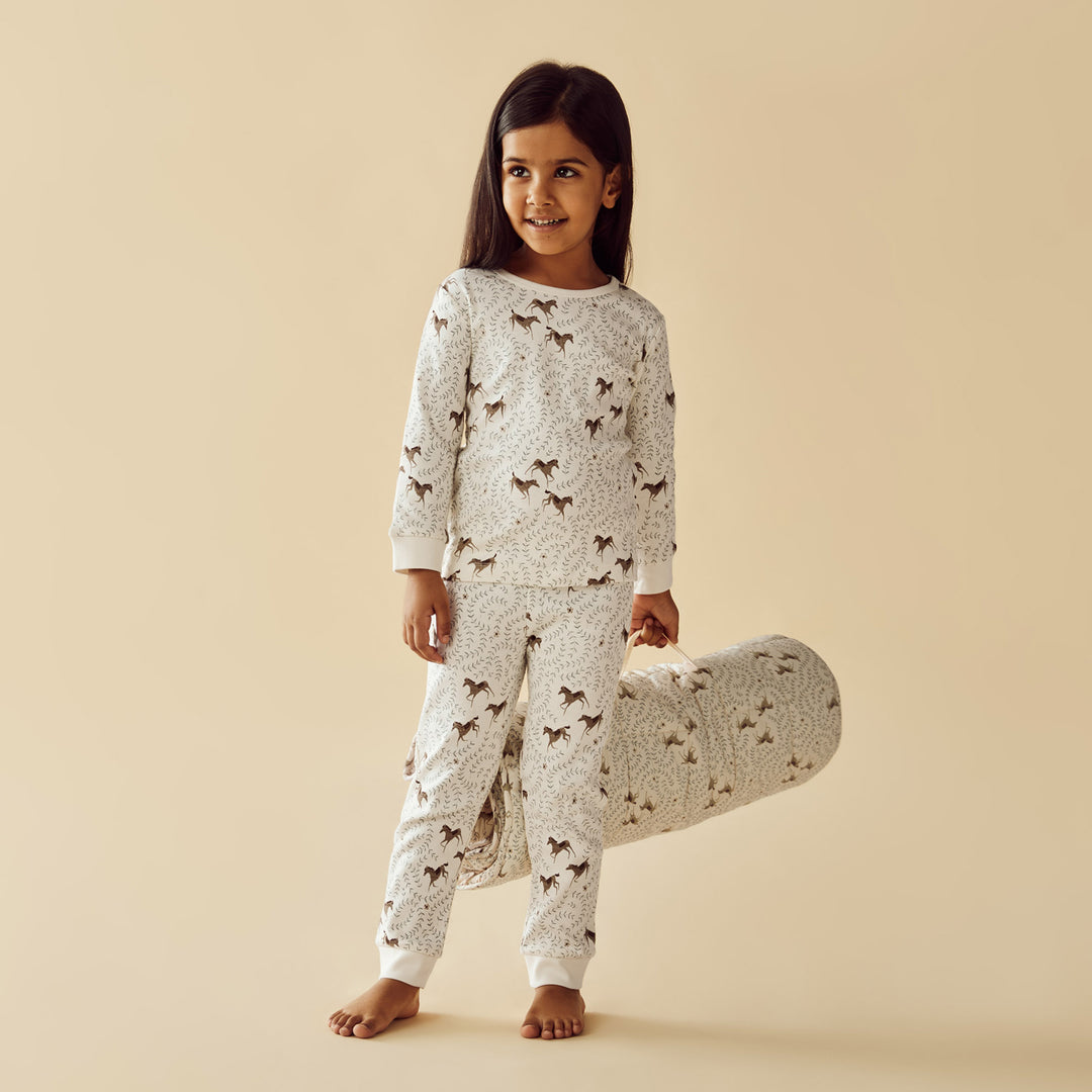 Wilson & Frenchy - Trixie Horse Organic Long Sleeved Pyjamas