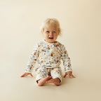 Wilson & Frenchy - Daisy Mae Organic Zipsuit With Feet