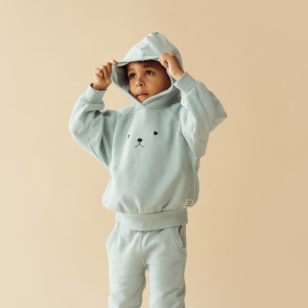 Wilson & Frenchy - Sage Organic Terry Hooded Sweat