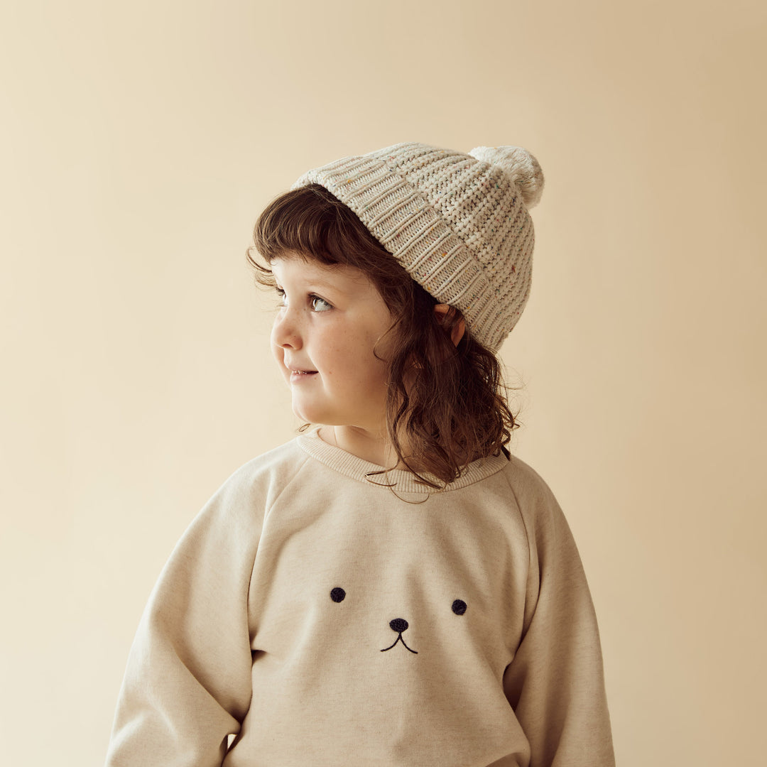 Wilson & Frenchy - Biscuit Organic Rib Long Sleeved Top