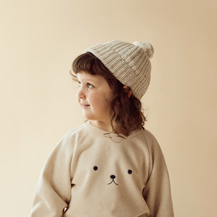 Wilson & Frenchy - Biscuit Organic Rib Long Sleeved Top